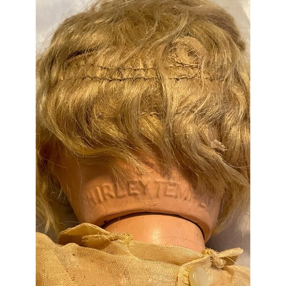 Vintage 1930s Ideal All Composition Shirley Temple 18" Marked Doll Adorable! - Picture 4 of 7